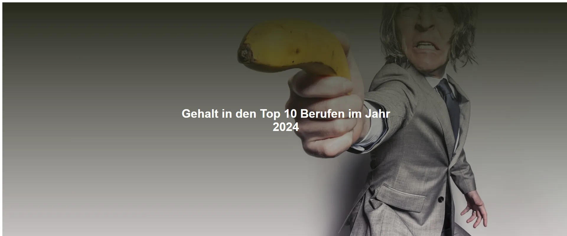 Gehalt in den Top 10 Berufen im Jahr 2024