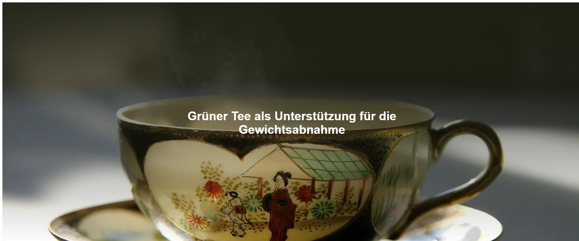 Grüner Tee als Unterstützung für die Gewichtsabnahme