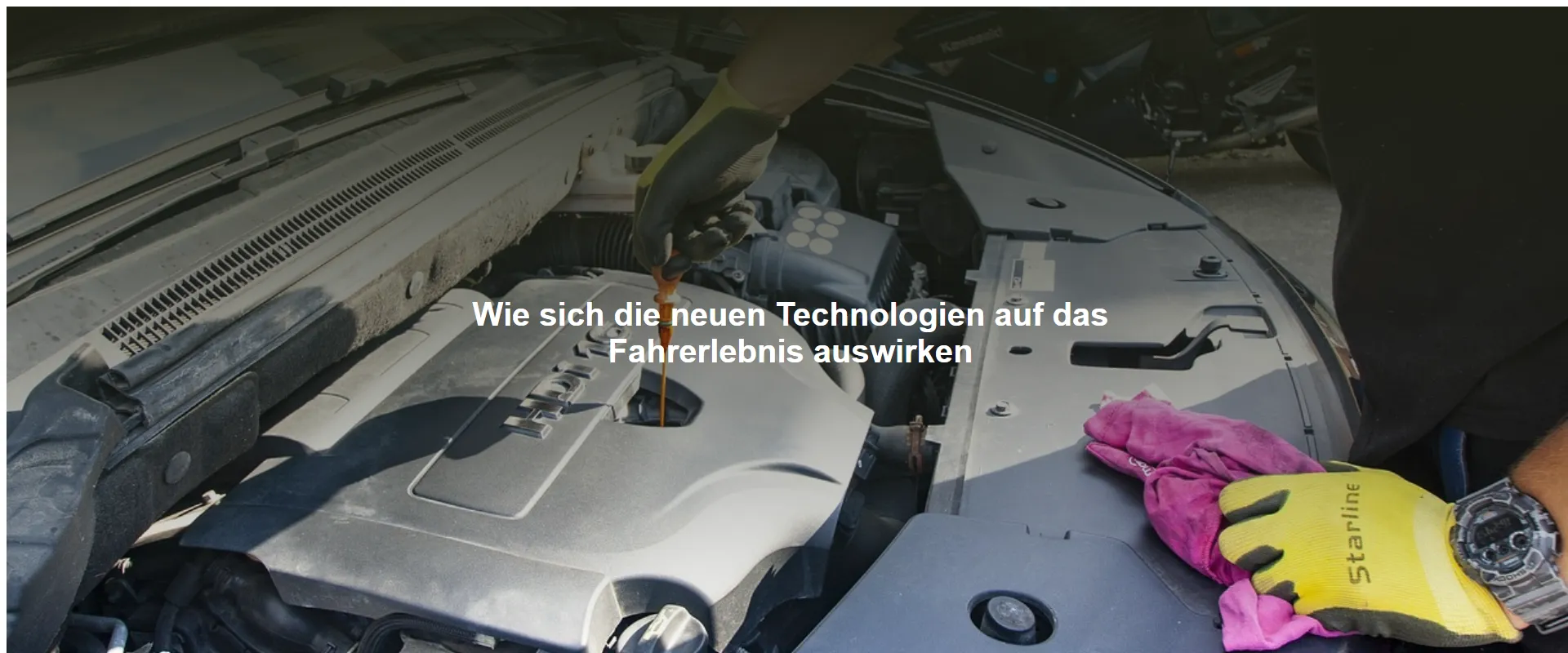 Wie sich die neuen Technologien auf das Fahrerlebnis auswirken