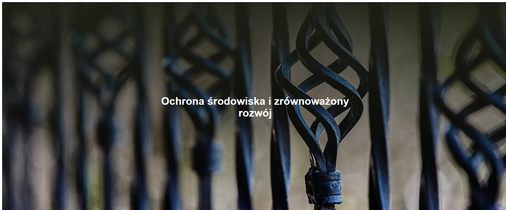 Ochrona środowiska i zrównoważony rozwój